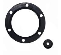 Junta para termo electrico diametro 124mm 6 agujeros + Junta adaptador anodo magnesio 26x250mm