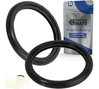 Junta para tubo de descarga, 2 pzs, recambio para 362.771.00.1, compatible con tubo de descarga oculto GEBERIT DN40/45mm como 361.887.16.1 Prolongación de tubo de descarga, Ø 54 mm exterior