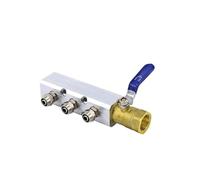 Junta rápida recta de escape del compresor de aire | Bloque de línea de aire multitubo giratorio(Air exhaust 8 holes,8mm Joint)