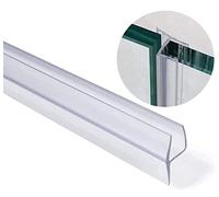 Junta Selladora de Goma para Mampara de Ducha, Goma Mampara Ducha, junta de recambio para ducha, Junta Mampara Ducha, para Vidrio de Grosor de 6 mm/8 mm/10 mm/12 mm, Cortable (2m*10mm,h type)