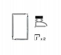 Junta Sello Puerta Nevera Universal 1300x700mm, Montaje con Tornillos