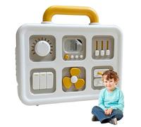 Junta Sensorial, Junta de Actividad para niños pequeños, Sensory Play Toys, Aprendizaje de Habilidades motoras Finas Junta de Actividades de Viaje Juguetes ocupados para niños de 1 año