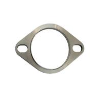 Junta Silenciador Tubo Escape Automóvil Universal 2 Orificios Acero Inoxidable 304 51 Mm 63 Mm 76 Mm Tubo Cola Escape(2.5 inch 63mm7)