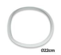 Junta Tapa - Junta de 10 cm para Olla, Material Resistente, Ajustable a diversas Tapas de 22 cm, Ideal para Mantener la Temperatura.