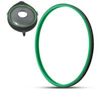 Junta Tapa, Robot De Cocina Accesorio Junta de Silicona para TM31, Sella Bien Y, sello del procesador de alimentos, Junta agitadora multiusos, Adecuado para tapa de olla, color verde