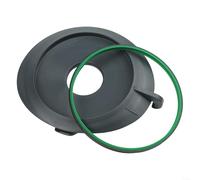 Junta Tapa Silicona para thermomix para tm31 Recambio, Anillo Sellador Nylon Preventa Fugas Juego Completo 18cm