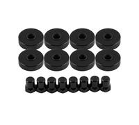 Junta Tapa Válvula B16 B18 VTEC Motores Tapa Válvula Tuercas Y Sellos Arandela Con Juntas Tóricas Para Del Para Sol Para Prelude Para Civic Si Para CRV(Negro)