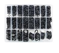 Junta tórica de 1,0, 1,5 a 4,0mm, arandela de sellado, junta tórica de goma de nitrilo, juntas de plomería for grifo, Kit de junta tórica resistente al aceite y alta temperatura(Oring Kit 1400pcs)