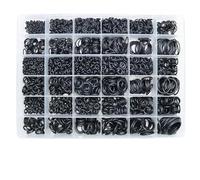 Junta tórica de 1,0, 1,5 a 4,0mm, arandela de sellado, junta tórica de goma de nitrilo, juntas de plomería for grifo, Kit de junta tórica resistente al aceite y alta temperatura(Oring Kit 2840pcs)
