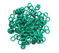 Junta tórica de caucho de flúor verde OD5-250 mm, CS1,9 mm.Junta de sellado premium. Resistente al aceite, resistente a ácidos y álcalis y resistente a HT(OD72mm-2pcs)