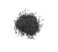 Junta tórica de caucho de nitrilo CS R, sección transversal de 1/1,9 mm de espesor.(OD6xCS1-300pcs)