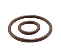 Junta tórica de caucho FKM, OD 39.83 mm ID 34.59 mm Diámetro del cable 2.62 mm Caucho flúor anillo de sellado redondo, 5 Piezas