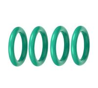 Junta Tórica de Caucho Fluorado Verde, 2.5x100x105mm, Paquete de 5 | Apto para automóviles y bombas de alta presión.