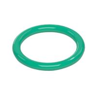 Junta Tórica de Caucho Fluorado Verde, 5x100x110mm, Paquete de 1 | Apto para automóviles y bombas de alta presión.
