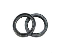 Junta tórica de doble labio, Junta de goma TC varios tamaños del sello aceite 40 mm for la suspensión tren motriz motor motocicleta(40X55X7)