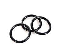 Junta tórica de goma negra NBR para 20 piezas, grosor de 0,5mm, diámetro exterior de 21-81mm, junta de goma de nitrilo resistente al agua, 24.5x23.5x0.5mm