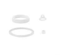 Junta tórica de repuesto para popote y para boquilla de tapa de chug (juego | Sellado a prueba de fugas, se adapta a 24 a 64 onzas, material de silicona, apto para lavavajillas, diseño transparente