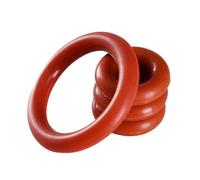 Junta tórica de sellado, 4mm x 84mm x 92mm, 5 piezas Junta de anillos de sellado Vmq, roja, Diámetro del cable X Id X Od, 4mm x 84mm x 92mm