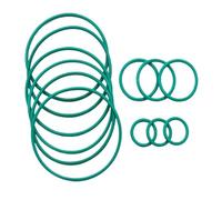 Junta tórica de sellado de 10/50 Uds CS 2mm OD 5~100mm junta tórica de caucho flúor resistente al aceite de aislamiento resistente a altas temperaturas(10pcs,OD 55mm ID 51mm)