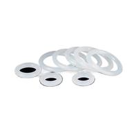 Junta tórica de silicona blanca de grado alimenticio, aislante, impermeable, resistente al aceite, diámetro exterior de 3 a 60 mm, CS1/2/3 mm, 3-50 unidades(OD60mm CS2mm(3pcs))