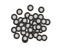 Junta tórica for manguera de ducha, filtro de ducha, arandela de goma plana con red de filtro for grifo, juntas de goma for grifo de ducha de baño(50Pcs)