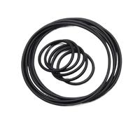 Junta tórica NBR CS de 2,65 mm de diámetro interior y 5 mm a 150 mm, espaciador de caucho de nitrilo butadieno negro, arandela de resistencia al aceite, sellado redondo, 10/50 unidades