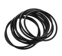 Junta Tórica Negra Cs 6Mm Od Tipo Arandela De Sellado Del Caucho De Nitrilo De 17-490Mm Nbr O, Talla única, 77x65x6mm2uds