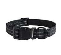 Junta tórica reflectante de nailon ajustable resistente suave y cómoda para mascotas medianas y grandes