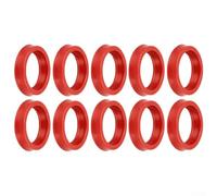 Junta Tórica Silicona Negra Para Máquina de Café(10pcs) | Silicona para premium, para resistencia térmica alta, para ajuste perfecto para aeg para siemens, evita fugas de agua