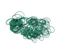 Junta tórica verde CS de 1 mm de diámetro exterior, 4-50 mm, aislante, resistente al aceite y a altas temperaturas, de caucho fluorado, 10/50 unidades(10Pcs,OD 11MM ID 9MM_CS 1.0MM)
