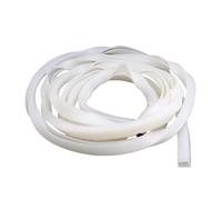 Junta Transparente para Ducha Tira de borde goma blanca translúcida 1/2/3/4/5 m, sección en U, sello, protector, ancho interior 1 a 10 mm(5x9x13mm,2 meters)