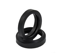 Junta trituradora de residuos de alimentos, codo de goma para junta en T y conector de cuatro vías, repuesto de piezas de molinillo de fregadero de cocina, negro, 48 x 37 mm