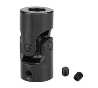 Junta universal 1 pieza 12 × 24 × 51 mm Metal Eje Conector del motor Unión en U Conector de DIY de Dirección Con Tornillos