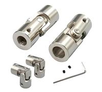 Junta universal de dirección, acoplador eje cardán con junta metálica, varios tamaños for motor, impresora 3D, máquina CNC(2.3mm 2.3mm)
