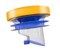 Junta universal para inodoro a prueba de fugas, desodorantes, anillos de brida, válvulas de retención, accesorios de goma, brida duradera con válvulas de prevención de reflujo