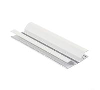 Junta y plástico de 90° y conector de base para zócalo de cocina, paneles de rodapiés, zócalos de muebles, zócalos plateados, de aluminio, para transiciones sin costuras, ángulos de esquina estilo H