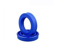 Juntas de aceite, Sello de aceite hidráulico poliuretano PU | Azul Múltiples tamaños: Sello hidráulico de eje radial for uso industrial(16x22x5mm)