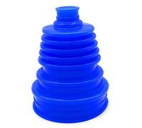 Juntas de Bolas Ajuste para la caja de cambios dirección asistida del coche, cubierta sellado contra el polvo, goma para, bota Llave Rótula Axial(Blue)