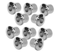 Juntas de Clavija de Afinación de Guitarra Plata 10mm 10 Piezas