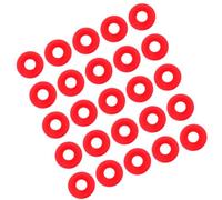 Juntas de Goma de Silicona de 25 uds., Juntas Grolsch de Silicona Roja para Botellas con Tapa Abatible, Sellos para Botellas de Cerveza Caseras