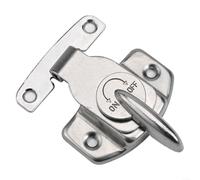 Juntas de mesa fuertes con rendimiento de fijación confiable, 2 cierres de metal para uso en hogares, oficinas y áreas de comedor (1 unidad)