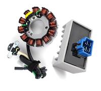 Juntas de motor para moto Compatible con CBF125 CBF125M CBF 125 M 2009-2010 junta de bobina de estator rectificador regulador de motocicleta Kit de juntas de motor(Rectifier Stator Coi)