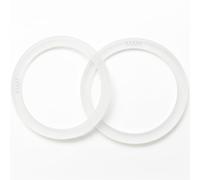 Juntas de silicona alimentaria para adaptador MAM - 2 piezas - Sin BPA - Junta de repuesto para conectar adaptador MAM a calentador de botellas portátil - sellado hermético