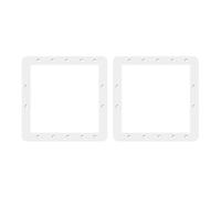 Juntas de skimmer de piscina, 2 sellos de goma resistentes a prueba de fugas para drenaje de suelo enterrado, sello de goma para skimmer