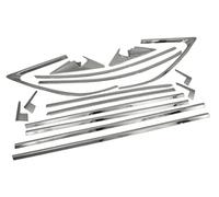Juntas Herméticas Para Automóvil Juego Completo Molduras Cromadas Puerta Lateral Ventana Acero Inoxidable Para Kia Para Sorento 2013 En Adelante CAVINBDZ