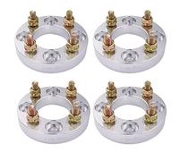 Juntas para Buje De Rueda 4 Unidades Adaptador Espaciador para Rueda De Coche 30 Mm De Grosor PCD 4 X 100 Diámetro Central De 67 Mm Rosca M12 X 15 Centrado En El Buje 4 Espárragos