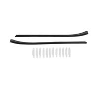 Juntas Para Coche Para Peugeot 308 408 2 Piezas Moldura Parabrisas Delantero Izquierda Derecha Impermeable Antipolvo ABS Goma