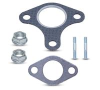 Juntas para Honda GX390 GX340 GX270 GX240 Escape, AUMEL Junta con Perno y Tornillo Piezas de Repuesto Silenciador Motor GX390 Accesorio Exhaust Gasket Kit de Reparación