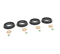 Juntas para inyectores Kit Arandelas Inyección Combustible 1.6 TDi para V.W. Beetle 2011-2016, Caddy III-IV 2011-2018, Golf IV 2009-2012, Jetta 2010-2014, P.a.s.s.a.t 2010-2014, Polo 2009-2015