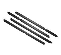 Juntas Puerta Coche 4 Tiras De Sellado Para Ventanas Delanteras Y Traseras Sellos De Goma Para Jeep Para Grand Cherokee II WJ WG 1998-2005 Vidrio Exterior Impermeable OQRDVVTT